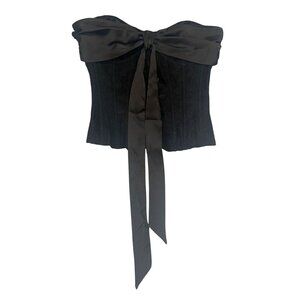 Outcast Amora Corset Top in Black